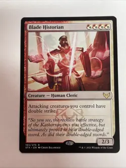 Blade Historian Strixhaven: School of Mages #165 Rare - Image 1