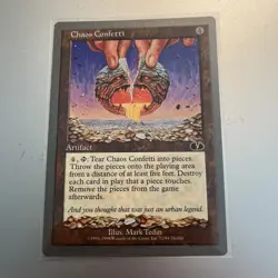 Chaos Confetti Unglued MP MTG Magic the gathering - Image 1