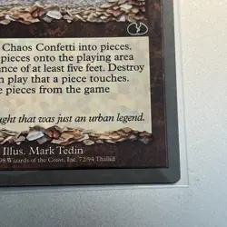 Chaos Confetti Unglued MP MTG Magic the gathering - Image 4