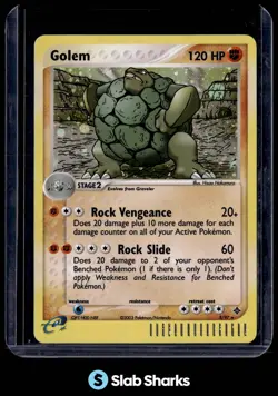 2003 POKEMON EX DRAGON #5/97 GOLEM HOLO - Image 1