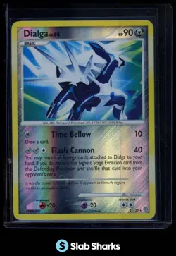 2007 POKEMON DIAMOND & PEARL #1/130 DIALGA REVERSE HOLO - Image 1
