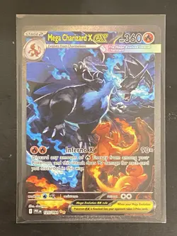 Mega Charizard X EX 125/94 ENGLISH SIR Phantasmal Flames NM Pack Fresh Pokemon - Image 1