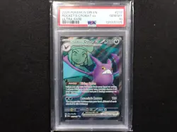 2025 POKEMON DRI EN-DESTINED RIVALS ULTRA RARE TEAM ROCKET’S CROBAT EX PSA 10 - Image 1