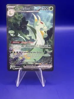 Pokemon TCG SERPERIOR EX 164/086 SV Black Bolt Special Illustration Rare - Image 1