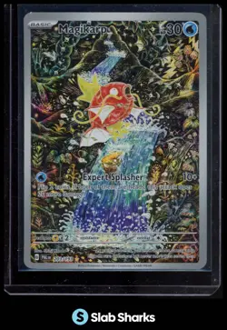 2023 POKEMON SCARLET & VIOLET PALDEA EVOLVED #203/193 MAGIKARP ILLUSTRATION RARE - Image 1