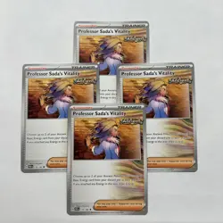 Professors Sada’s Vitality Playset (x4) Paradox Rift Pokemon Tcg - Image 1