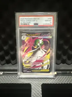 2025 POKEMON MEG EN-MEGA EVOLUTION ULTRA RARE #159 MEGA GARDEVOIR EX PSA 10 - Image 1