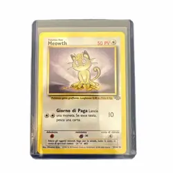 Meowth #56 Pokemon Italian Jungle LP - Image 1