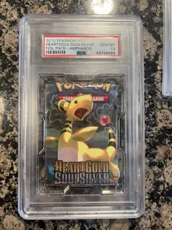 Pokemon Heart Gold and Soul Silver Booster Pack PSA 10 - Image 1