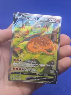 Pokemon Sword & Shield Charizard V SWSH260 Alternate Art Full Art Promo LP - Image 2