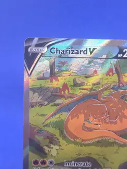 Pokemon Sword & Shield Charizard V SWSH260 Alternate Art Full Art Promo LP - Image 3