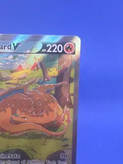 Pokemon Sword & Shield Charizard V SWSH260 Alternate Art Full Art Promo LP - Image 5