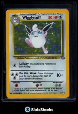 1999 POKEMON JUNGLE #16/64 WIGGLYTUFF RARE HOLO - Image 1