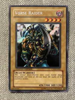 Yu-Gi-Oh! Vorse Raider Limited Edition Secret Rare CT2-EN003 NM Collector Tins - Image 1