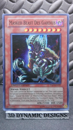| Yugioh Masked Beast Des Gardius TAEV-ENSE1 Super Tactical Evolution NM- ?? | - Image 1