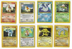 Vintage Pokemon 124 Cards Lot Base Jungle Fossil Base Set 2 Team Rocket LP/MP - Image 5
