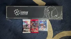 Gundam Card Game - Accessory and Card Set 01 FIRST COMBAT [EVX-01] + Bonus (ENG) - Image 1