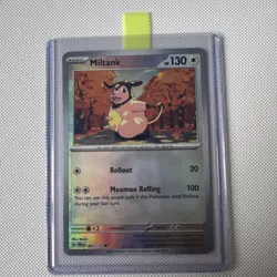 Pokemon TCG Miltank 081/131 Prismatic Evolutions Pokeball Reverse Holo Card - Image 1