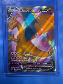 Charizard V SWSH050 Champion's Path ETB Promo Card Near Mint Pack Fresh - Image 1