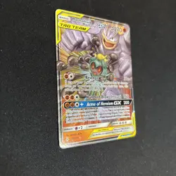 Pokemon TCG: Marshadow & Machamp GX Ultra Rare (82/214) Unbroken Bonds Card - Image 2