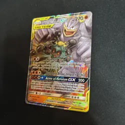 Pokemon TCG: Marshadow & Machamp GX Ultra Rare (82/214) Unbroken Bonds Card - Image 3