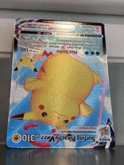 Surfing Pikachu VMAX 009/025 Celebrations Full Art Ultra Rare Pokemon Card NM - Image 5