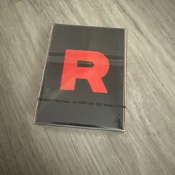 *SEALED* Team Rocket x Moltres Deck Box from Team Rocket UPC w/card dividers - Image 1