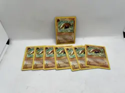 Kabuto 50/62 Pokemon Card 1999 Fossil Set WOTC 8 card lot - Image 3