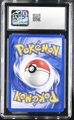CGC 8 Poliwrath 2002 Expedition 24/165 Holo SWIRL Pokemon Card - Image 2
