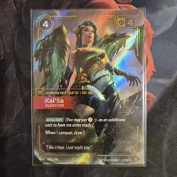 Riftbound Kai'sa Card Kai'sa Survivor 039a/298 Alt Art English League of Legends - Image 1