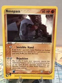 Nosepass EX Ruby & Sapphire 2003 Pokemon TCG Card #18/109 - Image 1