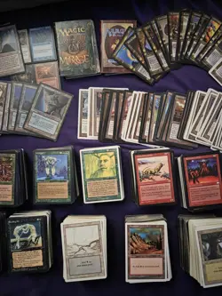 Magic: The Gathering Large Lot Over 1300 Cards From Numerous Sets See Photos - Image 3