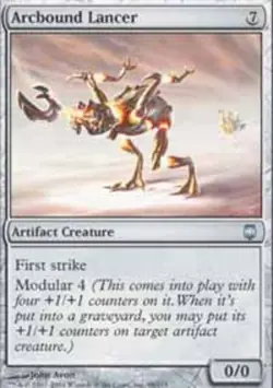 MTG Arcbound Lancer - Foil, Darksteel, Lightly Played, English - Image 1
