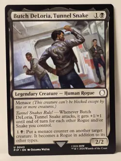 Butch DeLoria, Tunnel Snake, From Fallout, Magic the Gathering, MTG, U0043 - Image 1