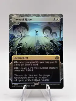 Dawn of Hope 0002 Foil Wilds of Eldraine: Enchanting Tales WOT MTG NM - Image 1