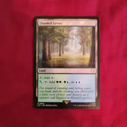 Magic the Gathering Flooded Grove The Lord of the Rings Commander MTG Free Ship - Image 3