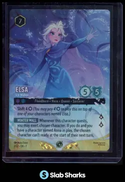 2025 DISNEY LORCANA EN C2 CHALLENGE PROMO #2 ELSA TOP 32 PRIZE ENCHANTED - Image 1
