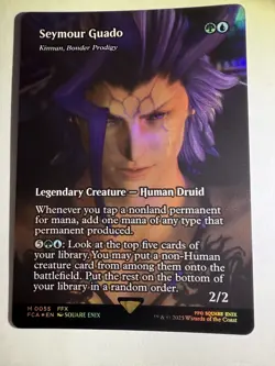Seymour Guado - Kinnan, Bonder Prodigy (Showcase) Foil #0055 - Final Fantasy X - Image 2