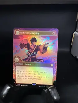 Redirect Lightning (Showcase) Avatar: The Last Airbender Foil - Image 1
