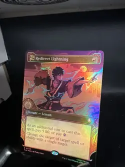 Redirect Lightning (Showcase) Avatar: The Last Airbender Foil - Image 3