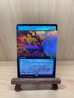 Extended Art Foil Urza's Command - NM - BRO 318 MTG Magic The Gathering - Image 1