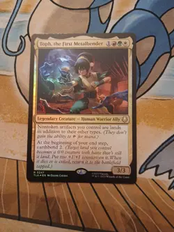 Toph, the First Metalbender Foil Rare MTG Avatar The Last Airbender - Image 1
