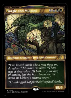 Yargle and Multani (Showcase) 317 R March of the Machine - Image 1