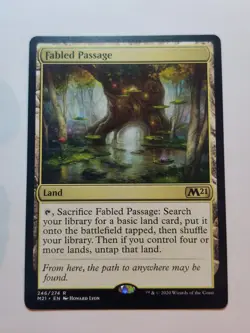 Fabled Passage Core Set 2021 Regular MTG - Image 1