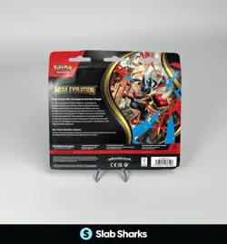 POKEMON TCG MEGA EVOLUTION PSYDUCK PROMO 3 PACK HANGER - Image 2