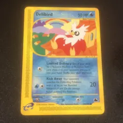 Delibird 49/144 Skyridge Pokemon S153 LP - Image 1