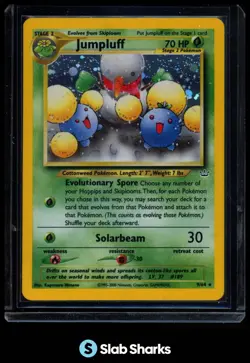 2001 POKEMON NEO REVELATION #9/64 JUMPLUFF HOLO - Image 1