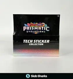 POKEMON SCARLET & VIOLET PRISMATIC EVOLUTIONS TECH STICKER COLLECTION SEALED BOX - Image 1