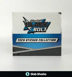 POKEMON TCG SCARLET & VIOLET BLACK BOLT TECH STICKER COLLECTION SEALED BOX - Image 1