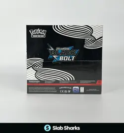 POKEMON TCG SCARLET & VIOLET BLACK BOLT TECH STICKER COLLECTION SEALED BOX - Image 2